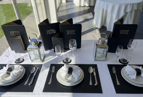 Set da Tavola New York – Eleganza Essenziale e Linee Decise